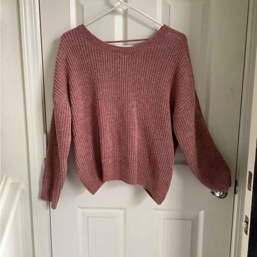 Pink sweater